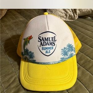 Samuel Adams Summer Ale Yellow Trucker Hat